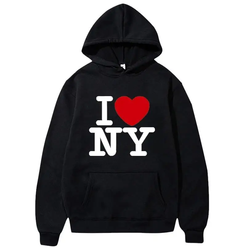 Street Fashion New York - Bluzy z nadrukiem I Love New