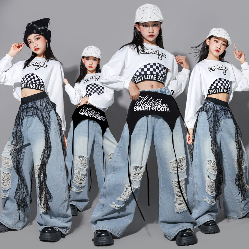 Street Fashion Kpop - Moda Hip Hop dla dziewczyn, K-pop