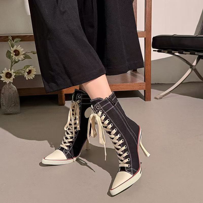 Street Fashion Y2K - Buty damskie w stylu Y2K, designerskie