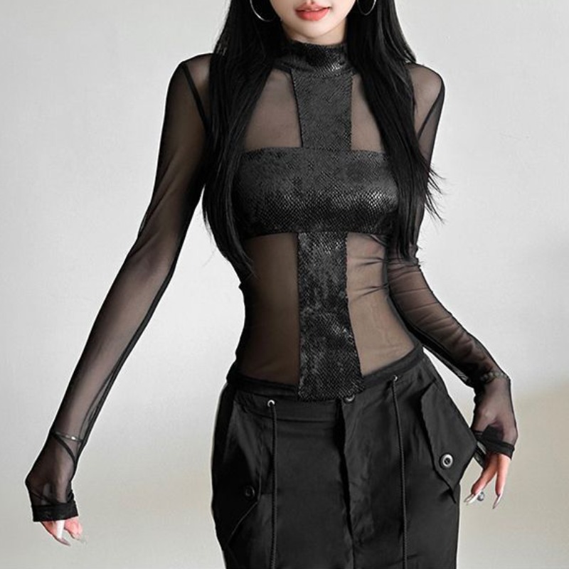 Street Fashion Dance - Damski body z długim rękawem w