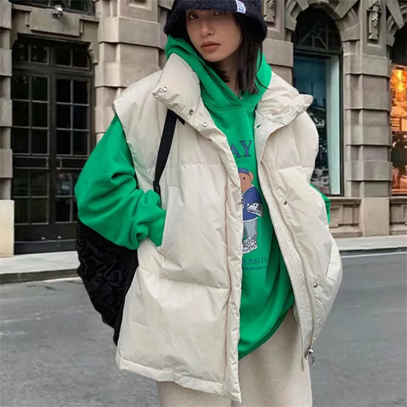 Puffer Vest Padded - 2024 nowe koreańskie kurtki zimowe modne