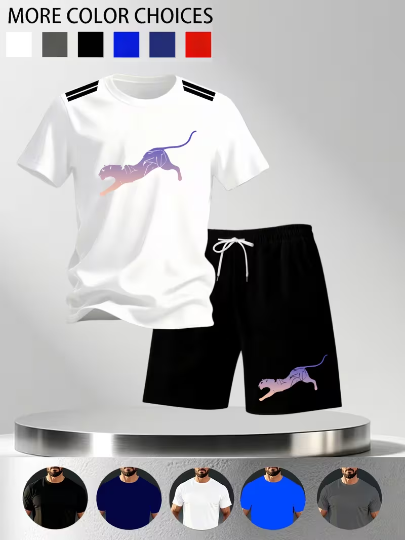 Street Summer Fashion - Nowa Uliczna Moda Męska Letnia Oddychająca