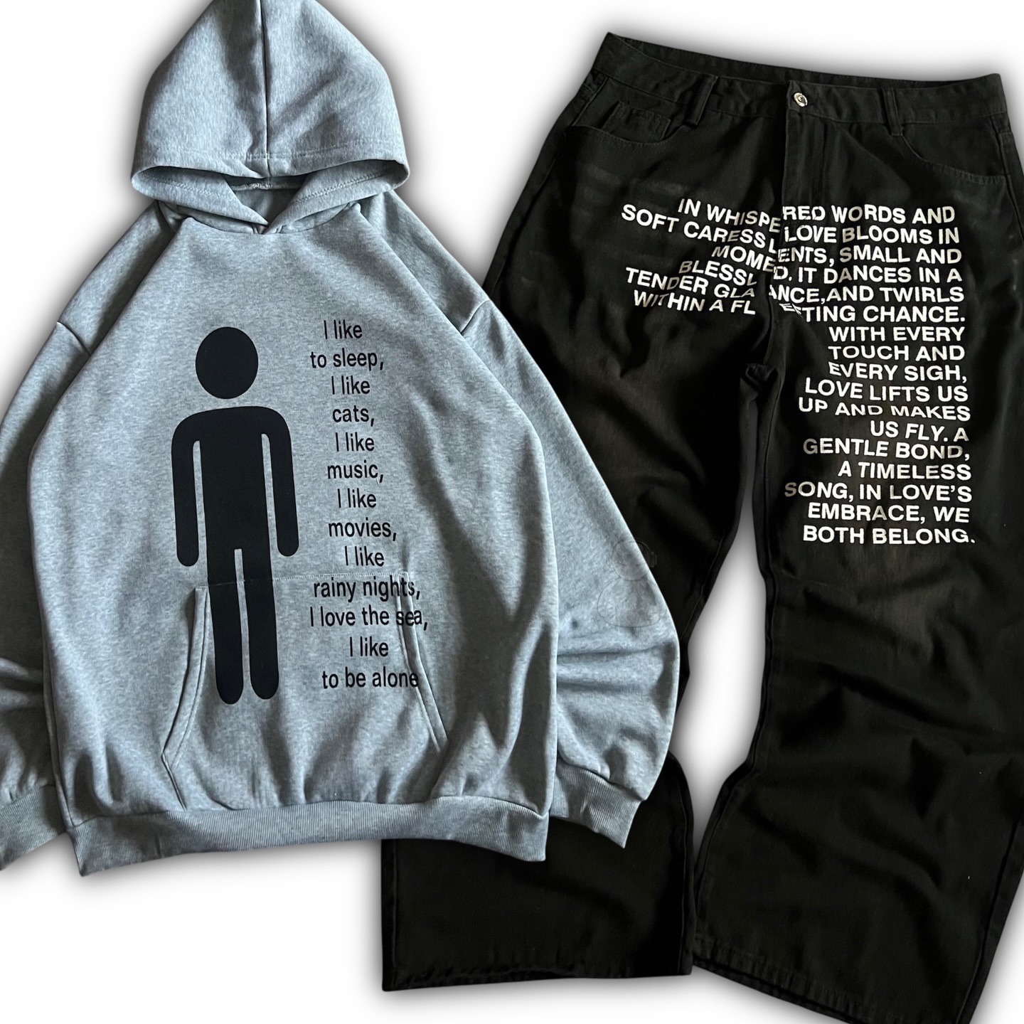 Amerykańskie dżinsy z wzorami, – Street Fashion Hoodie recenzja i cena