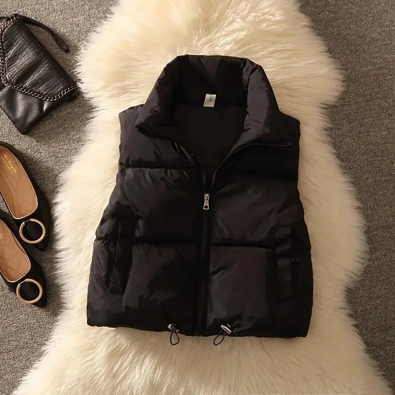 Damska wyściełana kamizelka pu – Puffer Vest Padded recenzja i cena