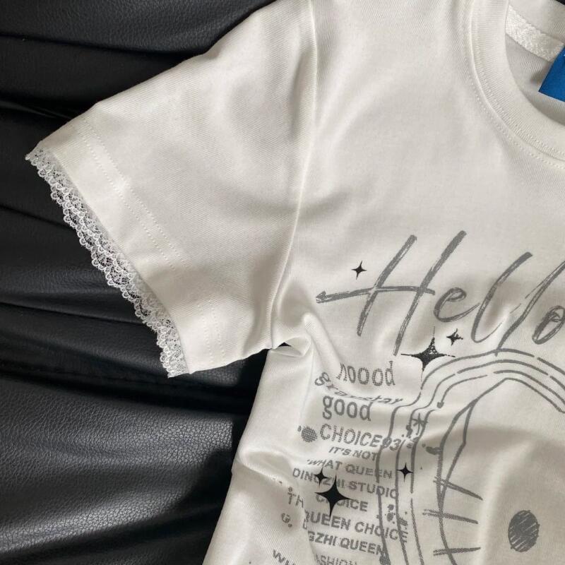 Letnia damska nowa słodka, ret – Street Fashion Casual recenzja i cena