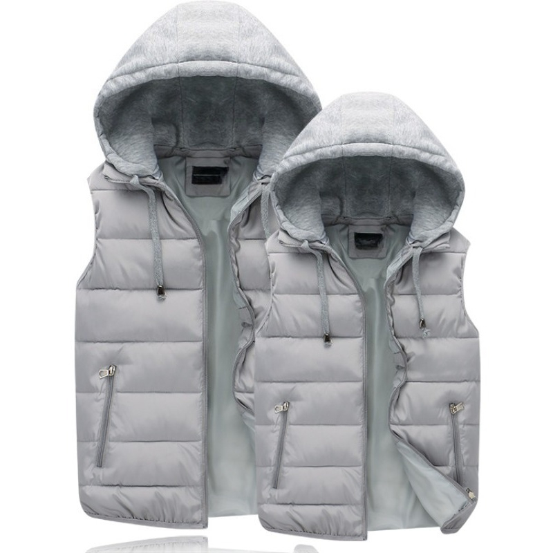 Kurtka puchowa damska z kaptur – Puffer Vest Padded recenzja i cena