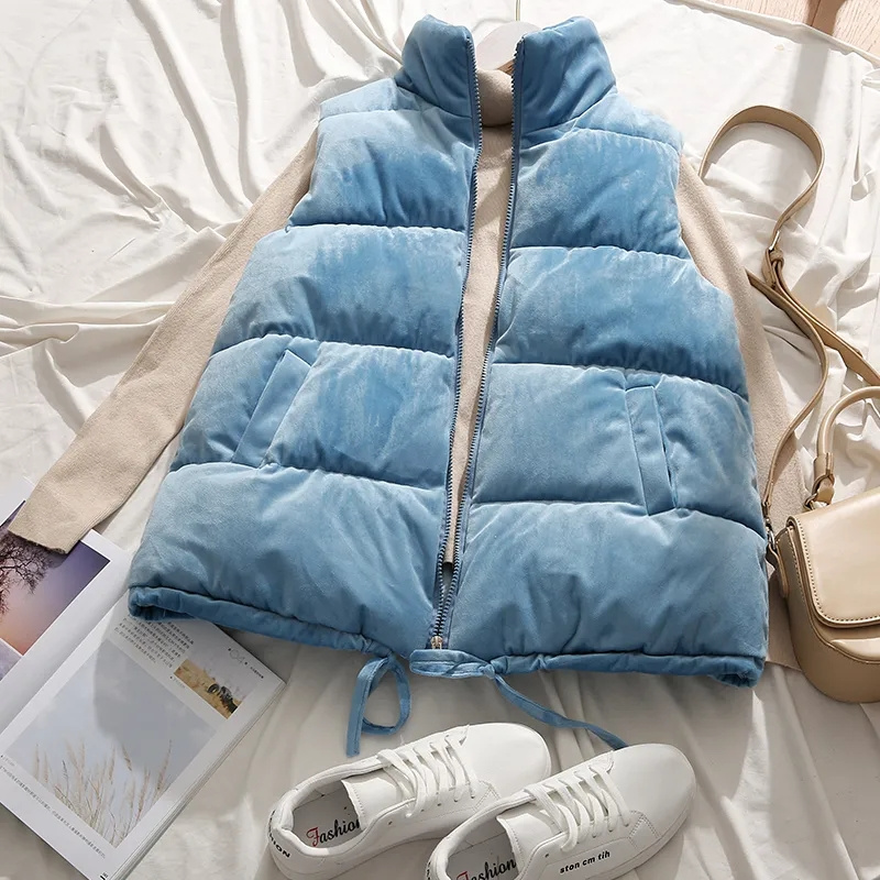 2023 nowa kamizelka damska kur – Puffer Vest Padded recenzja i cena