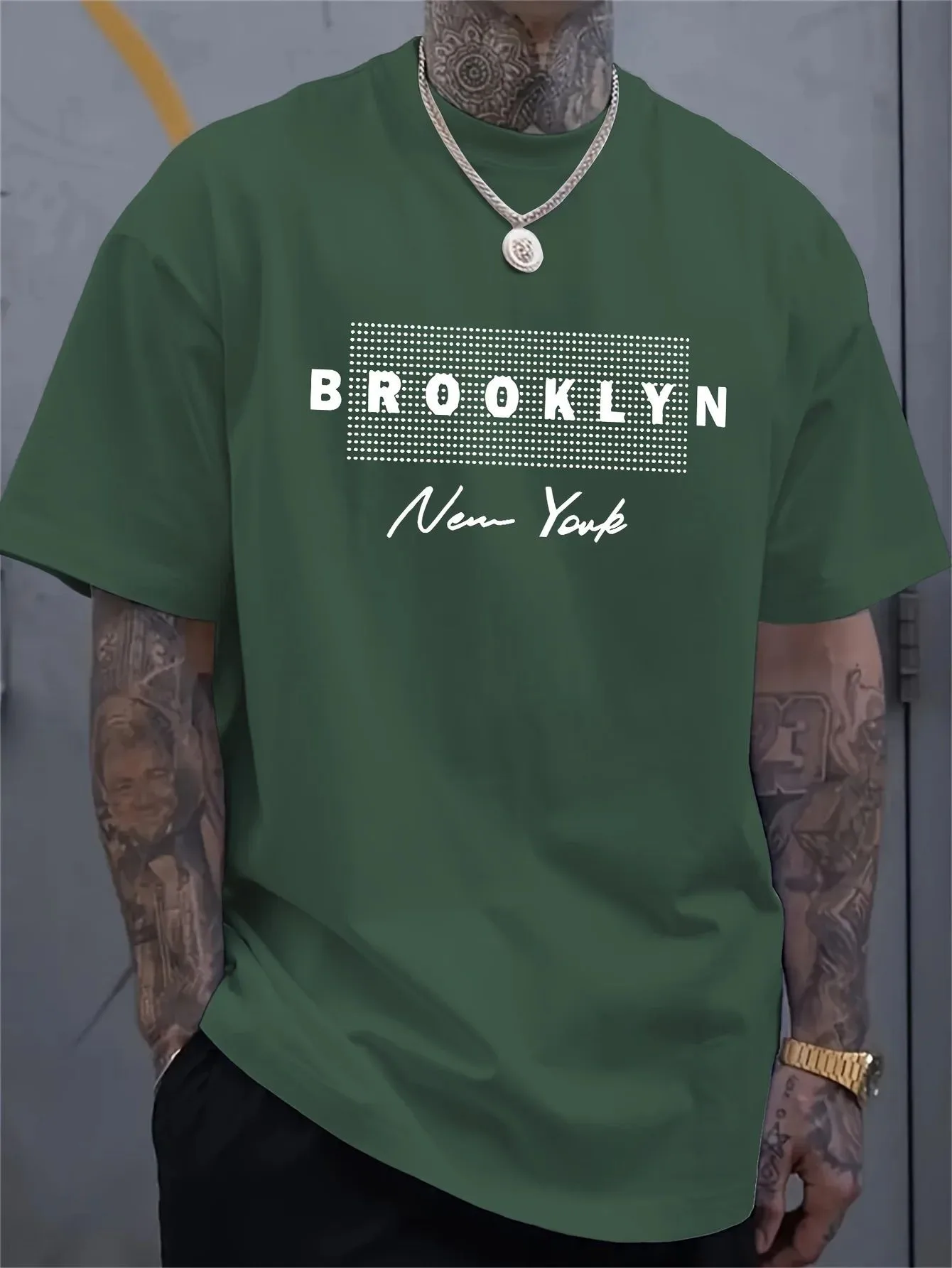 Męska koszulka z nadrukiem New – Street Fashion New York recenzja i cena