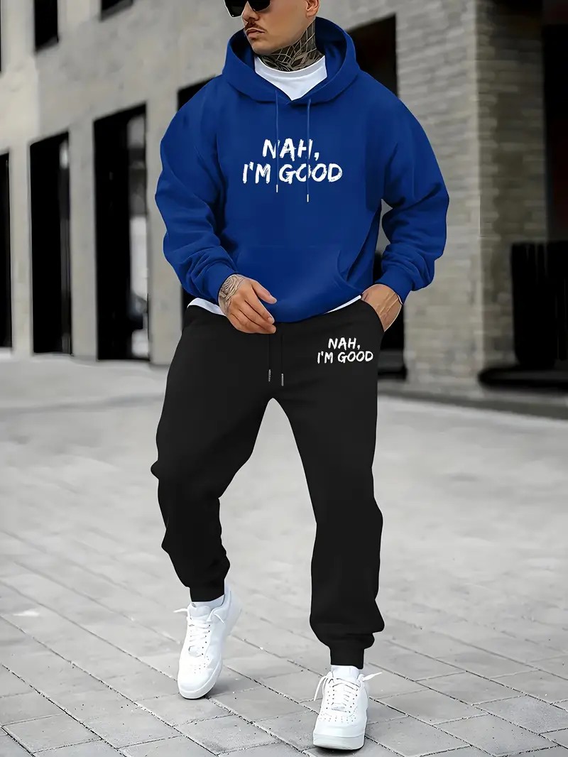 Zestaw męski: bluza z kapturem – Street Fashion Winter 2026 recenzja i cena