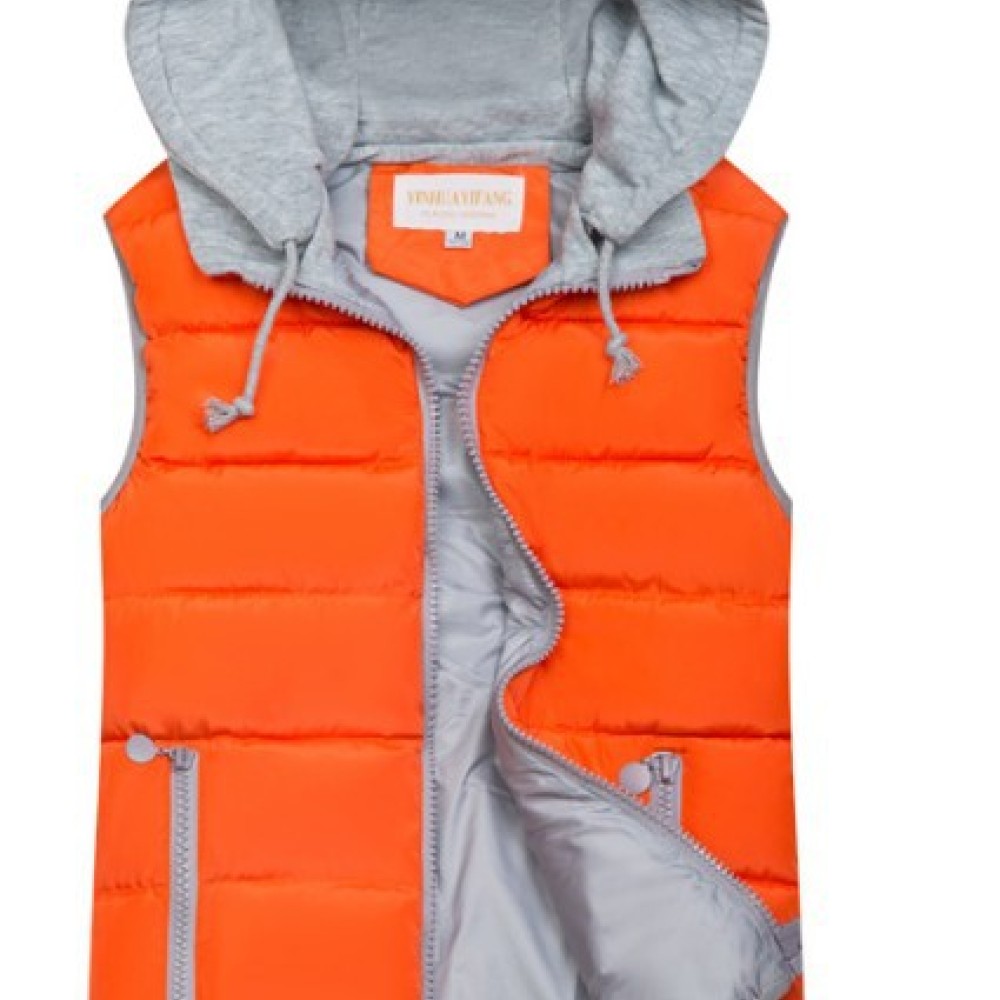 Damska zimowa kamizelka z kapt – Puffer Vest Padded recenzja i cena