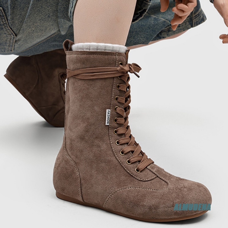 Męskie zamszowe buty sznurowan – Street Fashion Winter 2026 recenzja i cena