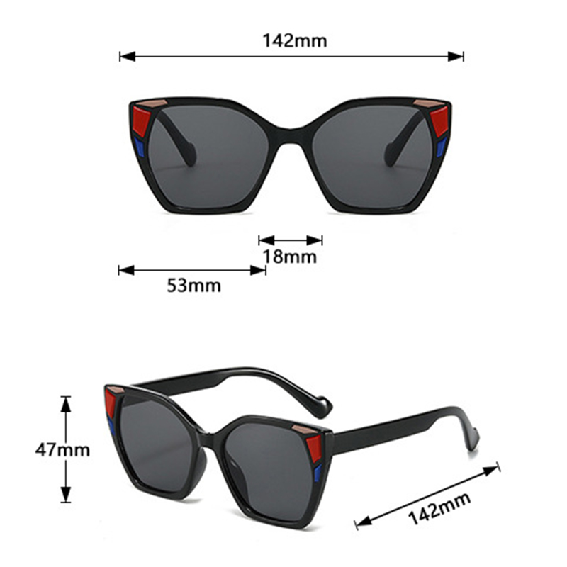 1 szt. modne okulary kocie oko – Street Fashion Trends recenzja i cena