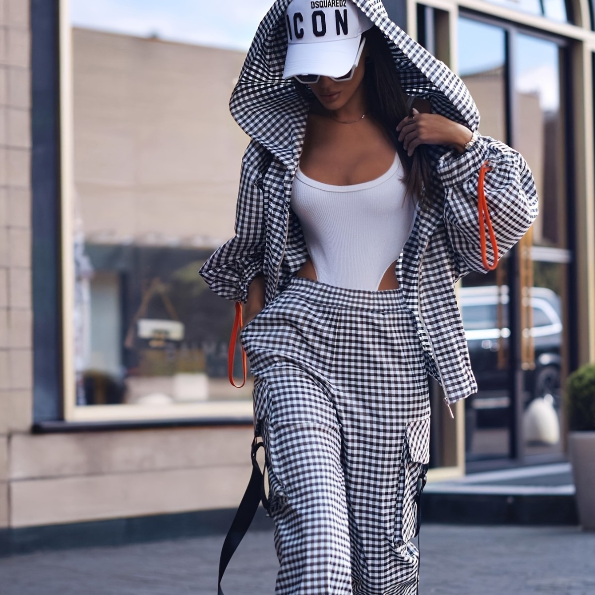 Damski zestaw na wiosnę i jesi – Street Fashion Hoodie recenzja i cena