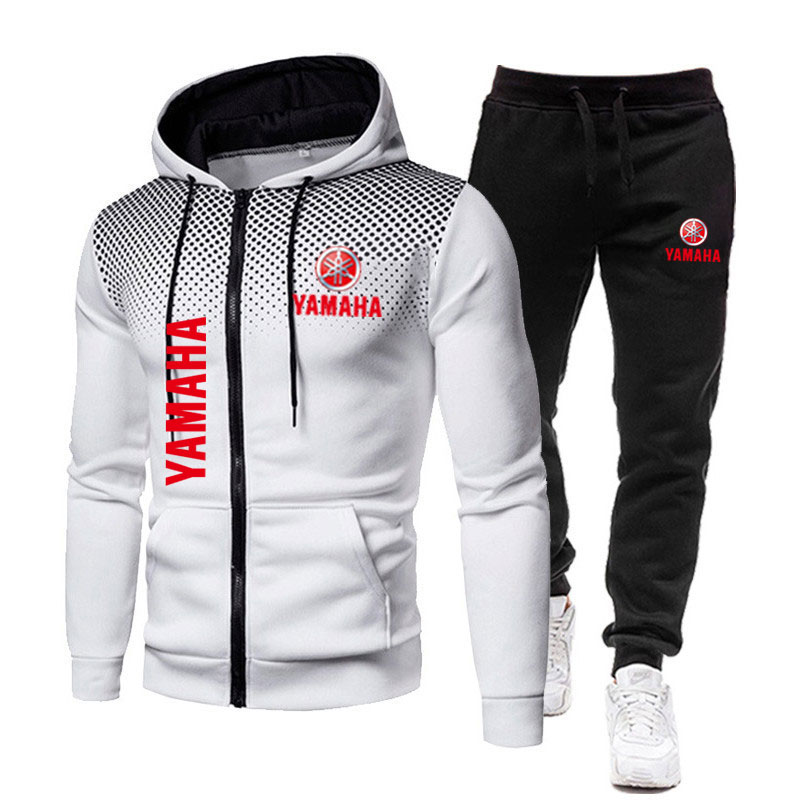 Męskie zestawy Yamaha z nadruk – Street Fashion Hoodie recenzja i cena