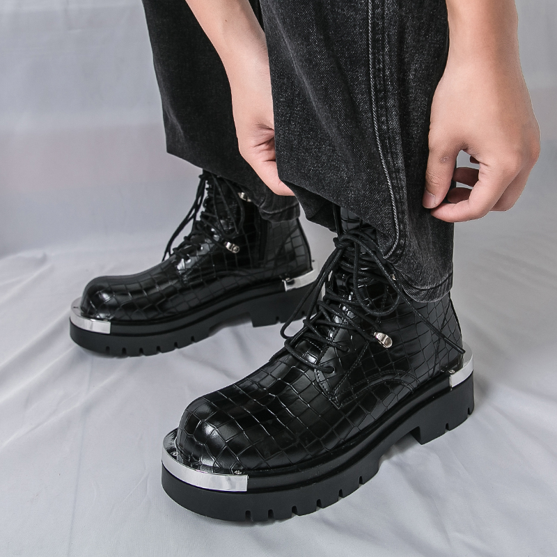 Wysokie męskie buty outdoorowe – Street Fashion Walk recenzja i cena