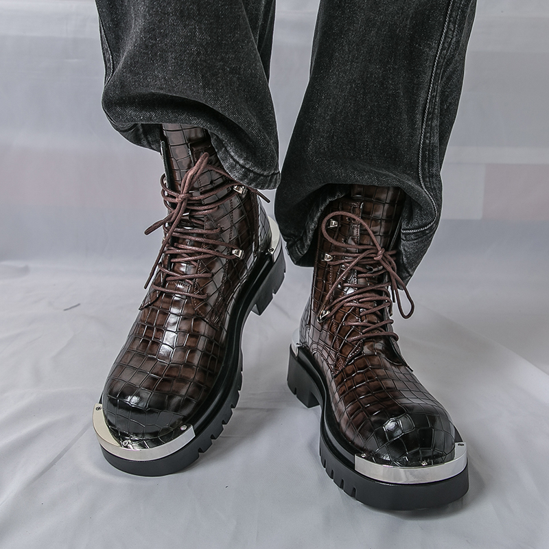 Wysokie męskie buty outdoorowe – Street Fashion Walk recenzja i cena