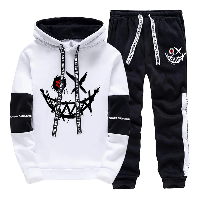 Męski Zestaw/Bluza z Kapturem/ – Street Fashion Hoodie recenzja i cena