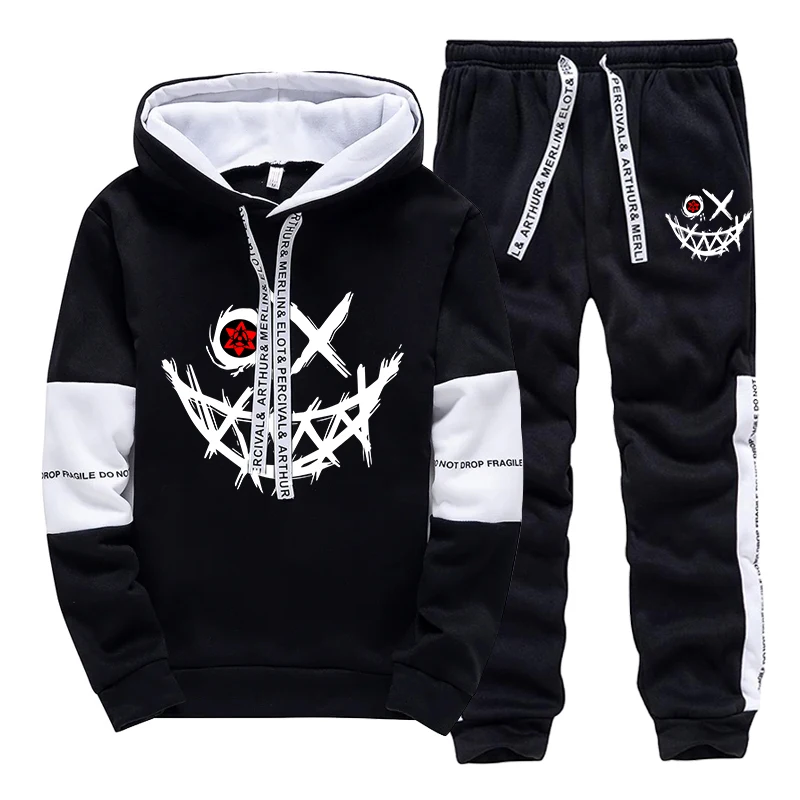 Męski Zestaw/Bluza z Kapturem/ – Street Fashion Hoodie recenzja i cena