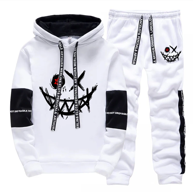 Męski Zestaw/Bluza z Kapturem/ – Street Fashion Hoodie recenzja i cena