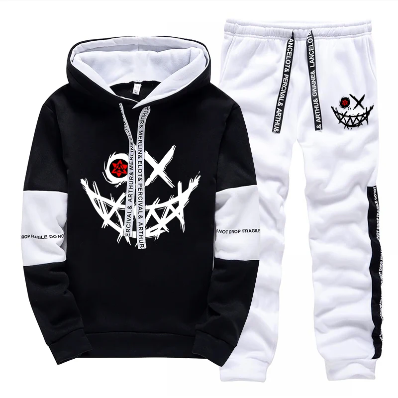 Męski Zestaw/Bluza z Kapturem/ – Street Fashion Hoodie recenzja i cena