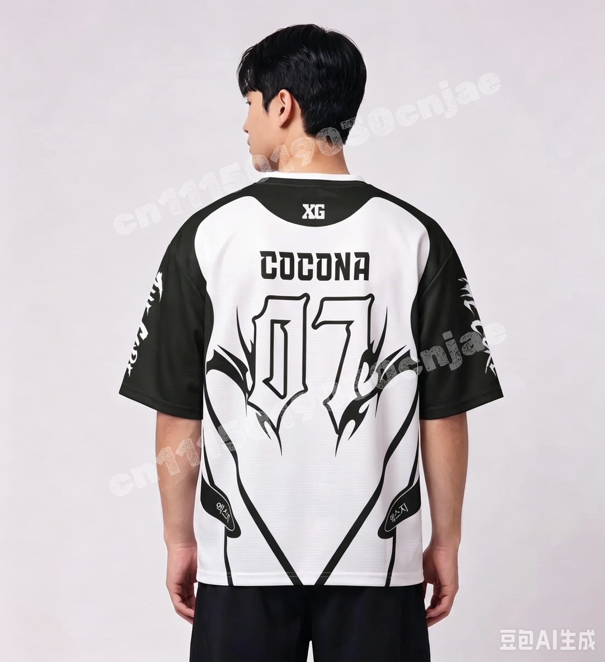 Kpop XG Cocona No.07 Koszulka  – Street Fashion Kpop recenzja i cena