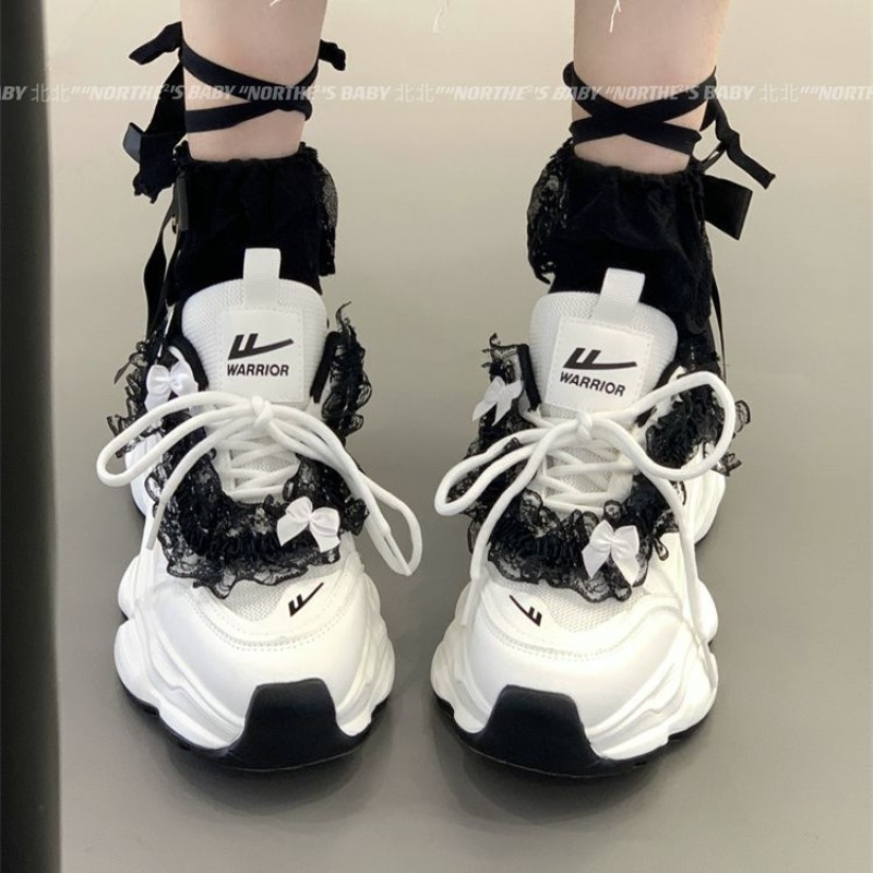 Oryginalne sneakersy Warrior d – Street Fashion Y2K recenzja i cena
