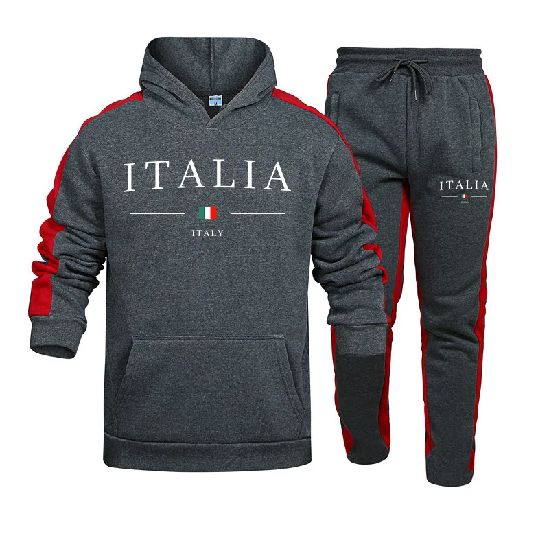Męski dres 2-częściowy, modny, – Street Fashion Hoodie recenzja i cena