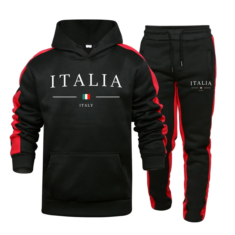 Męski dres 2-częściowy, modny, – Street Fashion Hoodie recenzja i cena