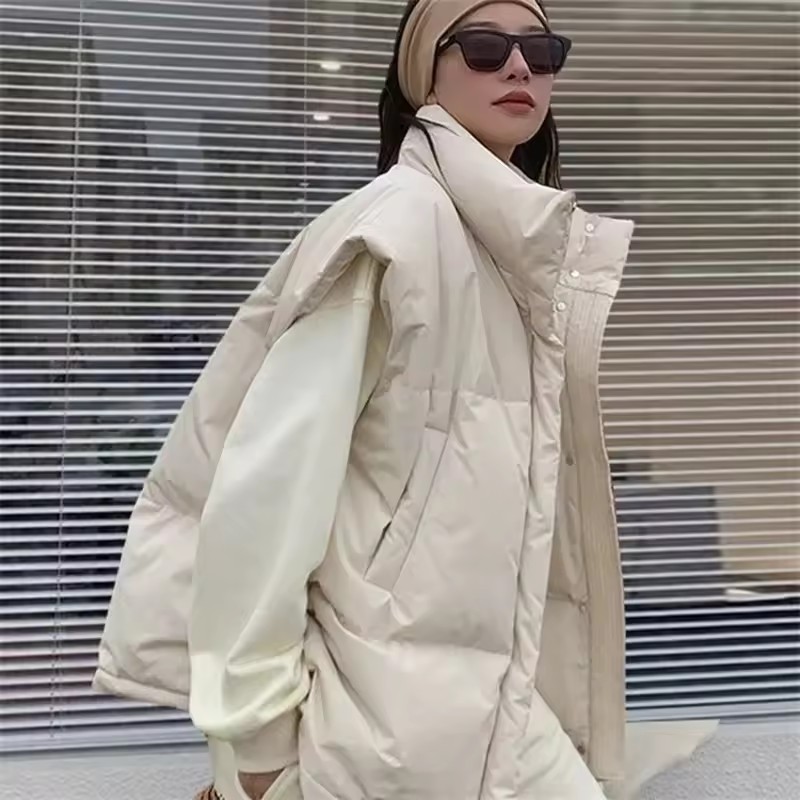 Nowe koreańskie kurtki zimowe  – Puffer Vest Padded recenzja i cena