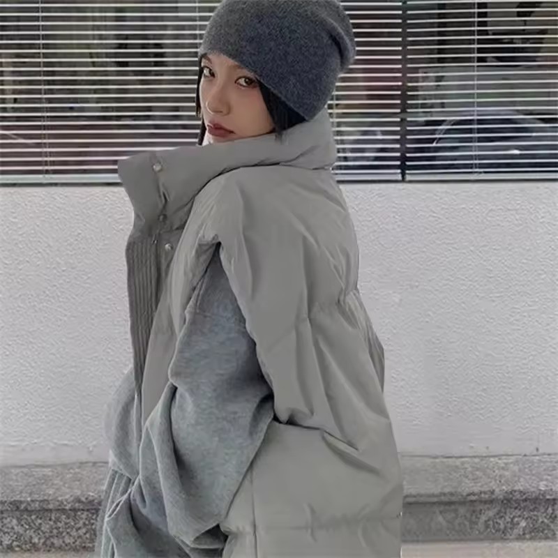 Nowe koreańskie kurtki zimowe  – Puffer Vest Padded recenzja i cena