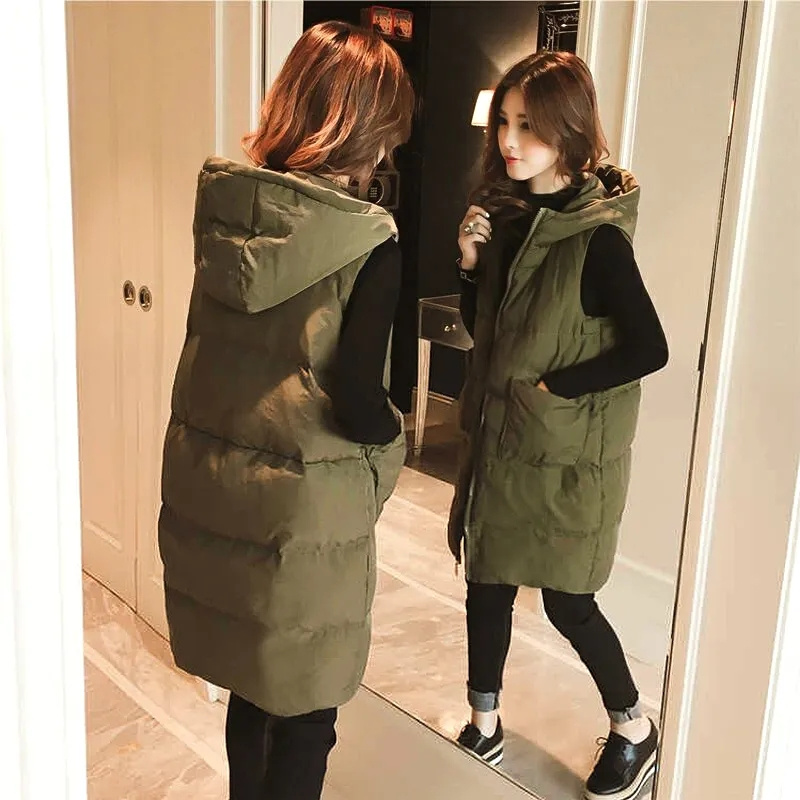 Damska kurtka puchowa bez ręka – Puffer Vest Padded recenzja i cena