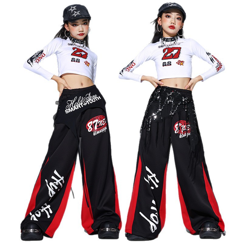 Ubrania do jazzu dla dziewcząt – Street Fashion Kpop recenzja i cena