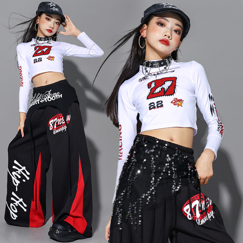 Ubrania do jazzu dla dziewcząt – Street Fashion Kpop recenzja i cena