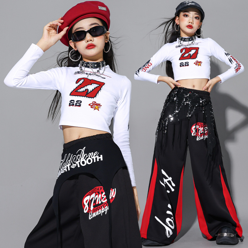 Ubrania do jazzu dla dziewcząt – Street Fashion Kpop recenzja i cena