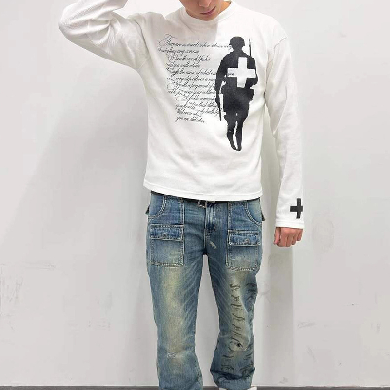 Modna koszulka Harajuku na jes – Street Fashion Casual recenzja i cena